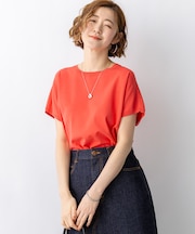 【新色追加/見上愛さん着用】レーヨンポリエステルストレッチ プルオーバー ニット