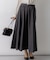 ナイロンコットンタフタ フレアスカート