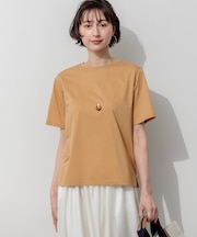 【見上愛さん着用】シアーコンフォート クルーネック Tシャツ