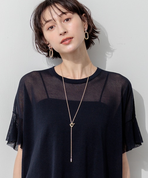 【WEB&一部店舗限定】ミニトップラリエット ネックレス