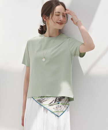 【WEB＆一部店舗限定カラーあり】ハイエンド クルーネック Tシャツ