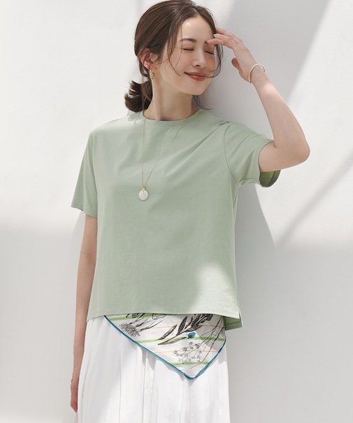 【WEB＆一部店舗限定カラーあり】ハイエンド クルーネック Tシャツ