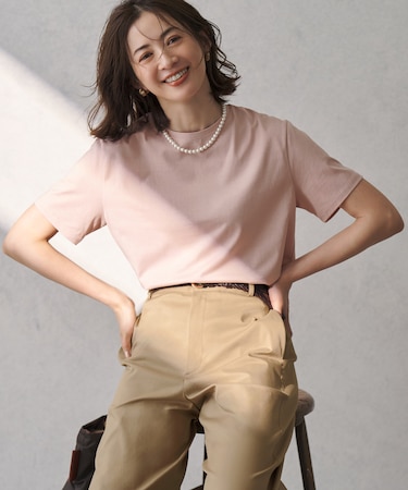 【一部予約/WEB＆一部店舗限定カラーあり】ハイエンド クルーネック Tシャツ