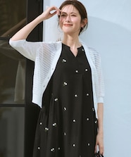 洗える】バックサテンアムンゼン ネックステッチ ブラウス｜ニジュウ 