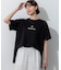 【一部予約】la maree オーバーサイズ ロゴ Tシャツ