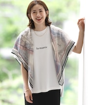 la maree オーバーサイズ ロゴ Tシャツ