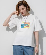 Lauren Rolwing コラボ グラフィックプリント Tシャツ