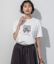 Lauren Rolwing コラボ グラフィックプリント Tシャツ