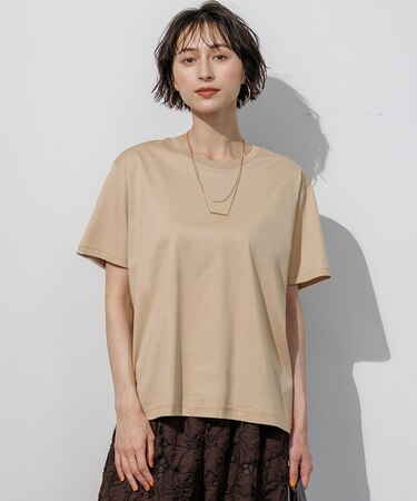 シルキータッチ ベーシック Tシャツ