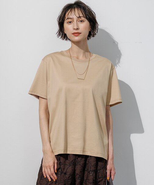 シルキータッチ ベーシック Tシャツ