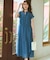【WEB&一部店舗限定】シアーワッシャー レース ワンピース