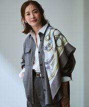 【新色追加/見上愛さん着用】ウールカシミヤ ストール
