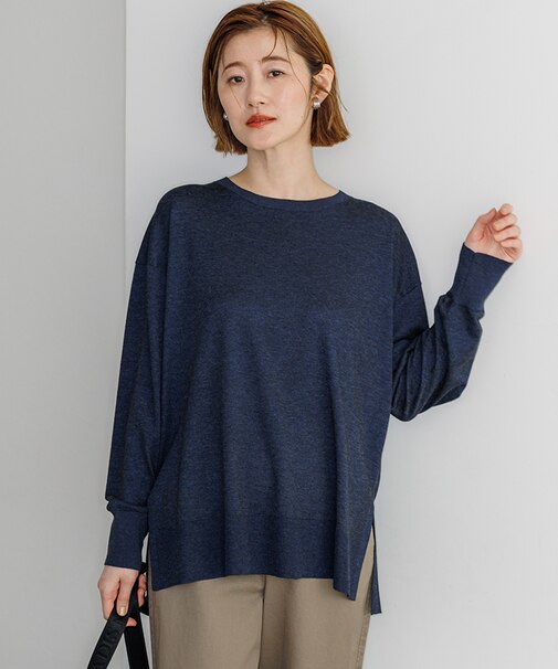 【一部予約】オータムシャイニー リラクシー ニット