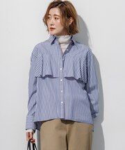 CANCLINI ラッフルフレア ブラウス