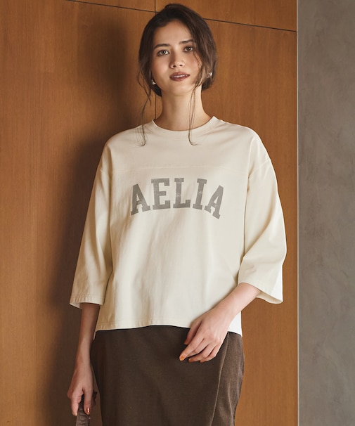 【SLOW/一部店舗限定】リラックス ロゴTシャツ