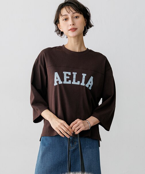 【SLOW/一部店舗限定】リラックス ロゴTシャツ