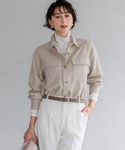 【Oggi掲載】MANTECOシャツアウター
