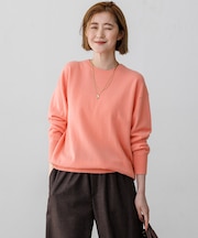 【見上愛さん着用】ピュアカシミヤ クルーネック ニット
