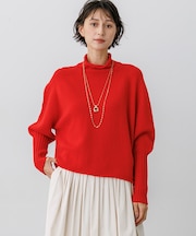 【一部予約/WEB&一部店舗限定カラーあり】カシミヤブレンド ロールネック ニット