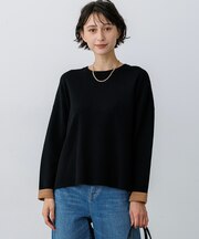 ダブルフェイス リラクシー ニット