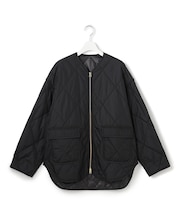 【SLOW/一部店舗限定】ノーカラー パデットアウター