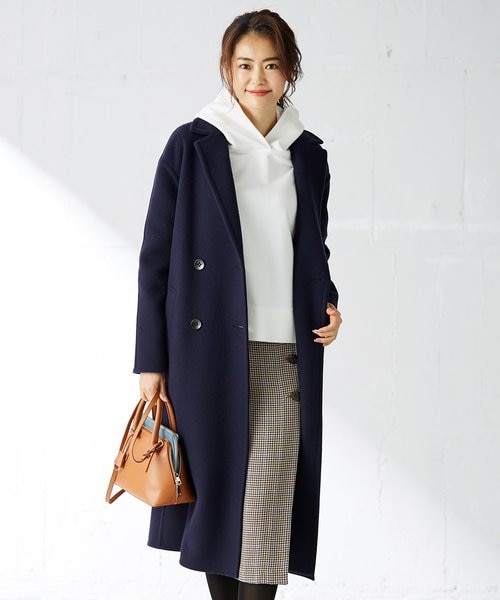 【極美品】組曲 Oggi掲載 MANTECO オーバーチェスターコート Oggi掲載】MANTECO オーバーチェスターコート｜クミキョクの通販