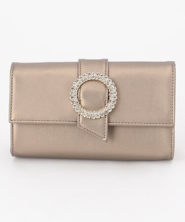 【結婚式やパーティーに】サークルビジューMINIショルダー