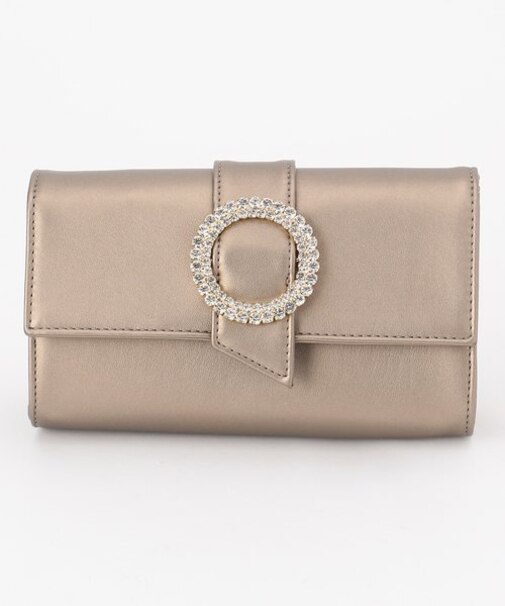 【結婚式やパーティーに】サークルビジューMINIショルダー