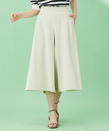 【洗える】ライトツイルストレッチセーラー パンツ