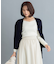 【WEB・一部店舗限定】モールミックスパターンニット カーディガン