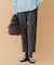 【洗える】2WAYウォームストレッチテーパード パンツ