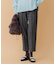 【洗える】2WAYウォームストレッチテーパード パンツ