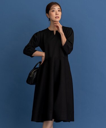 【KUMIKYOKU NAVY】ニット ワンピース