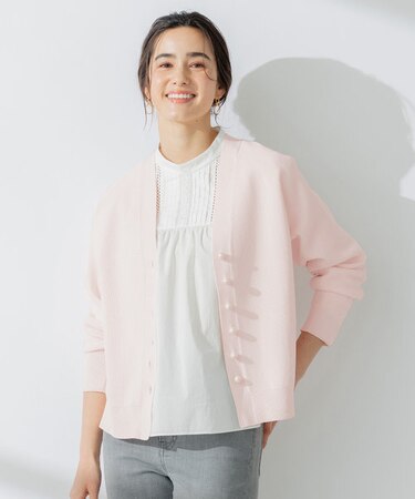 【人気商品が春カラーで登場！】スポンディッシュニット カーディガン