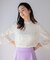 【23SS】ラッセルフラワーレースブラウス