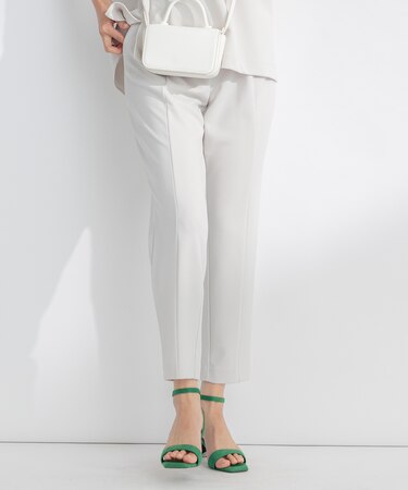 【吸湿・冷感・UVケア】スタイルアップジャージー パンツ