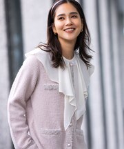 ツイードニット ジャケット