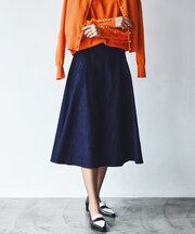【23AW】DENIMフレア スカート