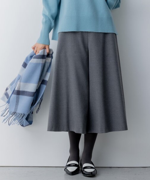 T/Rツイルストレッチ フレアパンツ