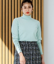 ルーズフィットタートル ニット