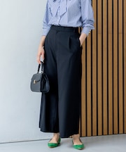 T/Rツイルストレッチ ワイドパンツ