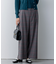 T/Rツイルストレッチ ワイドパンツ