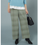 T/Rツイルストレッチ ワイドパンツ