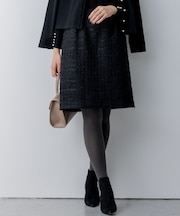 ファンシーツィード ミニスカート