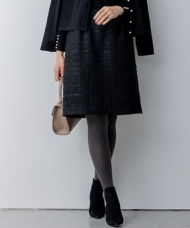 ファンシーツィード ミニスカート