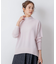 【8色展開・WEB限定】ウールカシミヤミックス ハイネック ニット