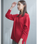 【WEB限定】ウールカシミヤミックスVネック ニット