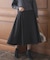 【WEB一部店舗限定】ウールジョーゼット フレアスカート