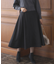 【WEB一部店舗限定】ウールジョーゼット フレアスカート