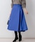 【WEB一部店舗限定】ウールジョーゼット フレアスカート